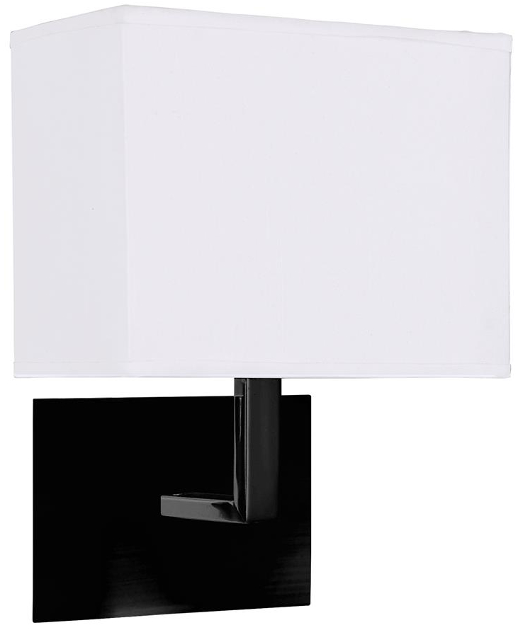 Elégante lampe murale &quot;Hotel&quot;, noir