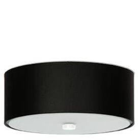Stylish ceiling lamp "Skala 3X" - Black
