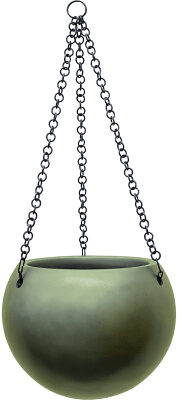 Hängender Blumentopf „Gradient Hanging Globe“ Ø 24 cm - Forest Matt