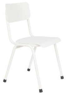 Garden chair "Back to School" - White
