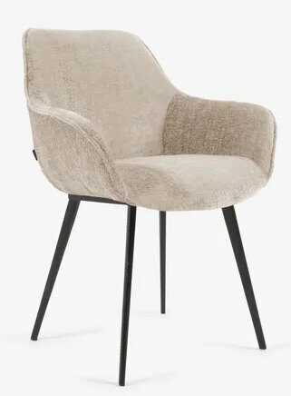 Design armchair Amira - Beige