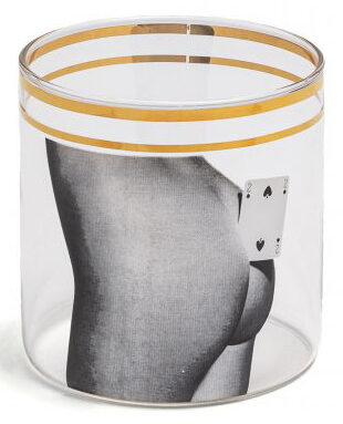 Design Glas Seletti X Toiletpaper "Two of Spades" (deux fils)