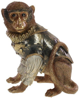 Sculpture design "petit singe Alfonso