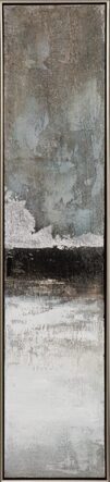 Handgemaltes Bild „Sereno Slim“ 29 x 129 cm