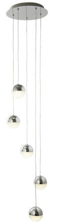LED Pendellampe „Marbles“ Ø 30/ H 150 cm - 5 flammig