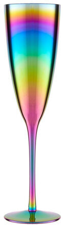 Verres à champagne Aurora Rainbow 290 ml, lot de 4