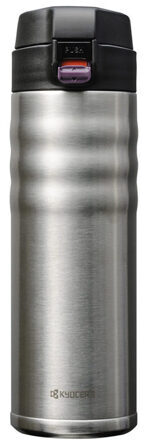 Thermo Trinkflasche „Flip Top“ 500 ml - Edelstahl