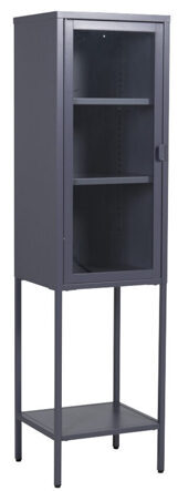 Display cabinet Misha Grey 150 x 40.5 cm