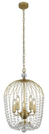 Hanging lamp "Shower" Ø 36/ H 46-150 cm - Gold