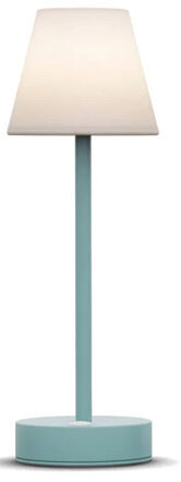 Lampe de table LED "Lolo Slim" avec batterie rechargeable Ø 11 x 32 cm - Menthe