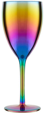 Wine glass Aurora Rainbow 473 ml, set of 4