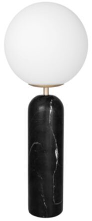 Tischlampe „Torrano“ Ø 20/ H 53 cm - schwarzer Marmor