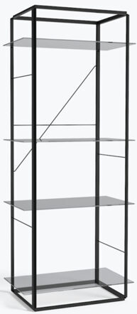 Design shelf "Florence" large, 180 x 74 cm