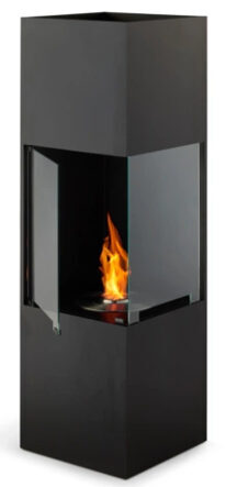 Bio ethanol designer fireplace BE - Black