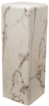 Deko- & Blumensäule Pillar L 91.4cm - White Marble