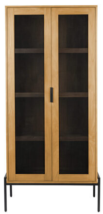 Display cabinet Hardy Oak 80 x 180 cm