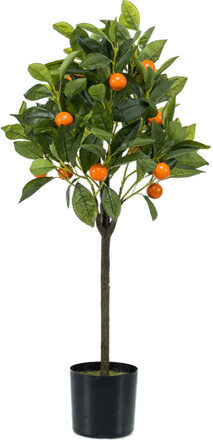 Lebensechte Kunstpflanze „Orange Tree“ Ø 50/ Höhe 75 cm