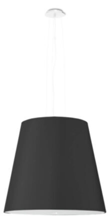 Elegant chandelier "Geneve" - Black