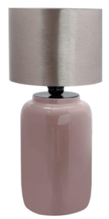 Epic Table Lamp - Old Pink/Silver