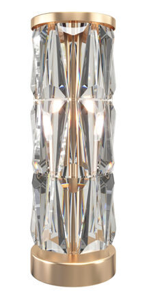 Kristall Tischlampe „Puntes“ Gold Ø 20 / H 58 cm