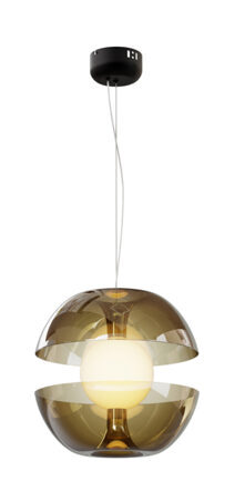 LED pendant lamp "Rebel" Amber - Ø 30.2 / height 84.2-154.2 cm