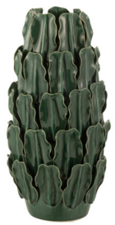 Ceramic vase "Green Illusion" 40 cm