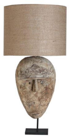Lampe de table faite à la main "Moines II" Ø 40/H 89 cm