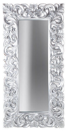 Large wall mirror "Venice" 180 x 90 cm - silver