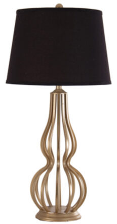 Large table lamp "Abstract Gold" Ø 41 /H 85 cm