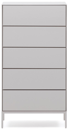 Design chest of drawers "Valencia" 60 x 114 cm - White