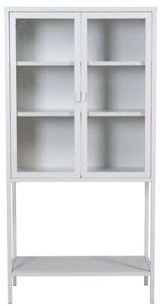 Display cabinet Misha 2-door, White 150 x 75 cm