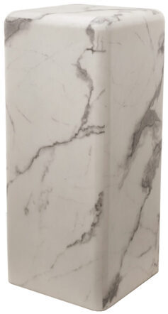 Deko- & Blumensäule Pillar M 76.2 cm - White Marble