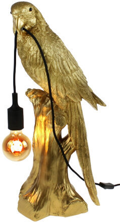 Design Tischlampe „Papagei Timmy“, 27.5 x 61 cm