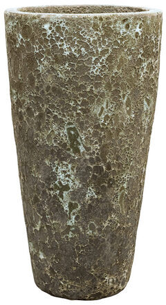 Large, high-quality indoor/outdoor flower pot "Lava Partner Straight" Ø 35/ H 65 cm - Jade
