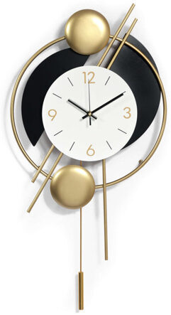 Design wall clock "Circular Revolution" Ø 37/ H 71 cm