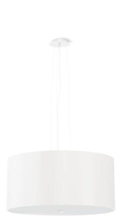 Modern chandelier "Otto L" - White