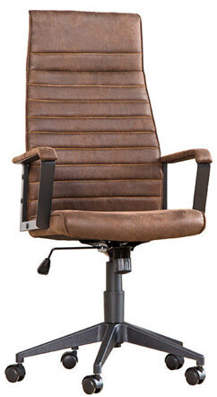 Chaise de bureau "Lazio" Vintage Brown