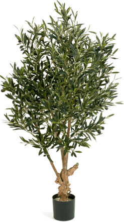 Lifelike artificial plant "Olive tree branched", Ø 70/ height 120 cm