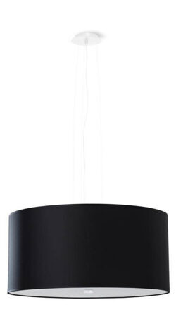 Modern chandelier "Otto L" - Black