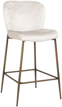 Chaise de bar design "Darby" Cream Fusion, hauteur d'assise 67 cm