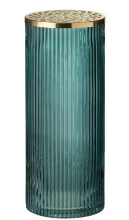 Vase & Windlicht Lorry mit Deckel 30 cm