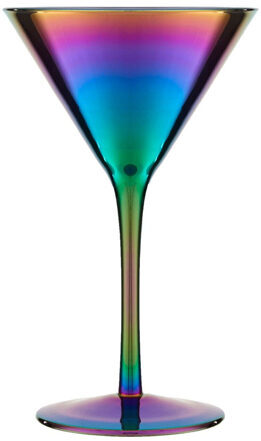 Cocktail glass Aurora Rainbow 345 ml, set of 2