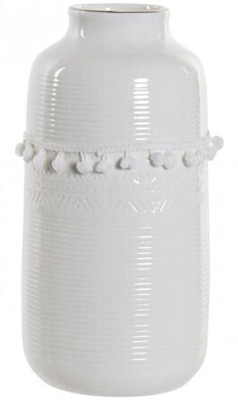Ceramic vase "Cotton" 24 cm