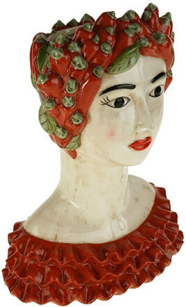 Lady Chilli" design vase