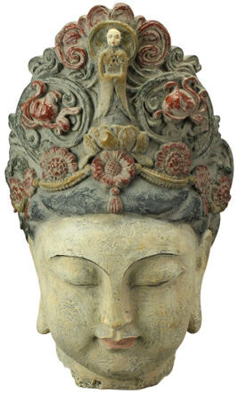 Large design bust "Flower goddess" 66 cm