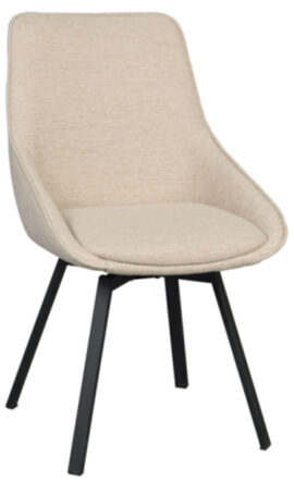 Swivel chair "Alison" - Warm beige