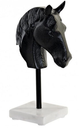 Design-Skulptur „Black Horse“ 28.5 cm