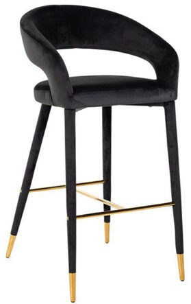 Design Bar Chair "Gia" - Black