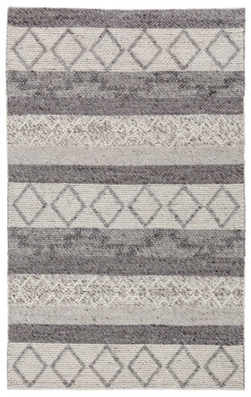 Handwoven wool carpet "Yarn" 160 x 240 cm