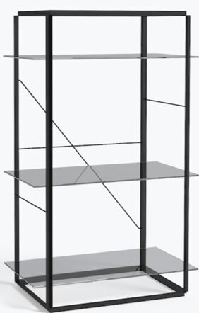 Design shelf "Florence" medium, 120 x 74 cm